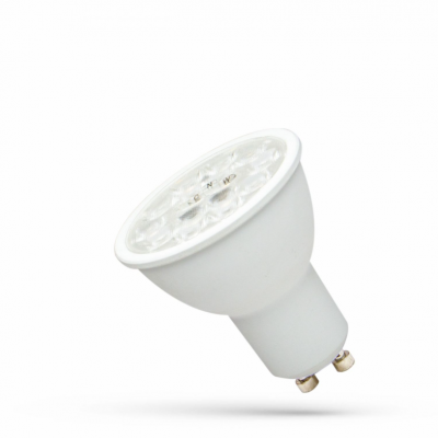 Żarówka LED GU10 6W CCT ciepła/zimna/ neutralna 38ST z soczewką Spectrum Led (WOJ+14703)
